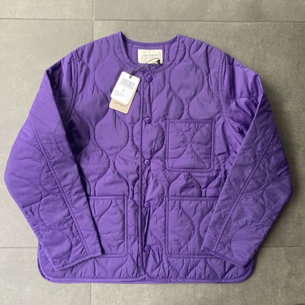 Carhartt Work In Progress Purple Skyler Jacket size S NWT